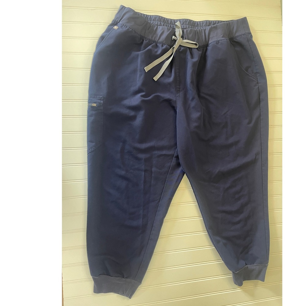 Figs Zamora? Technical Collection Navy Jogger Scrub Pants Medical 4XL Petite